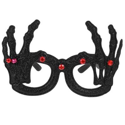 Hallowen Cadılar Bayramı Siyah Parti Gözlüğü