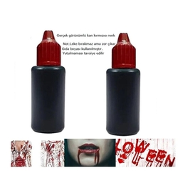 Hallowen Cadılar Bayramı Yapay Kan 2 Adet - Parti Sürprizi