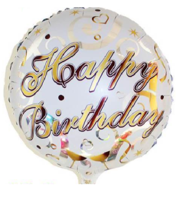 Happy Birthday Folyo Balon