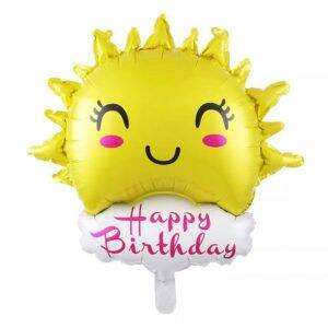 Happy Birthday Güneş Folyo Balon - 1