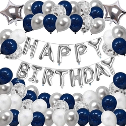 Happy Birthday Latex Balon Set - Parti Sürprizi
