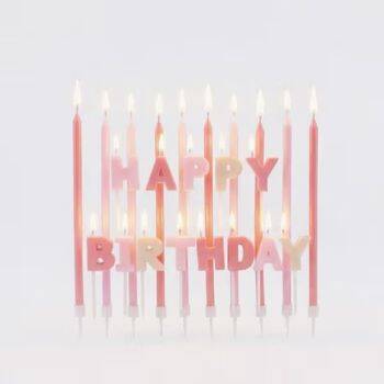 Happy Birthday Pembe Mum Set - 1