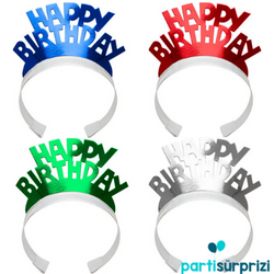 Happy Birthday Taç 4 Adet - 1