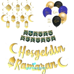 Hoş Geldin Ramazan11 Ayın Sultanı Set - Parti Sürprizi