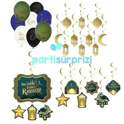 Hoş Geldin Ya Şehri Ramazan Balonlu Set - Parti Sürprizi