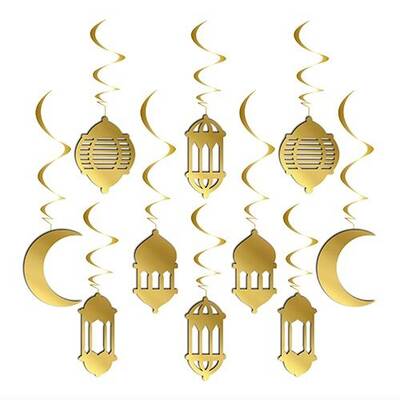 Hoş Geldin Ya Şehri Ramazan Temalı 10 Lu 3D Tavan Süs - 1
