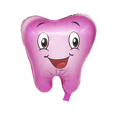 İlk Dişim Pembe Folyo Balon - 1