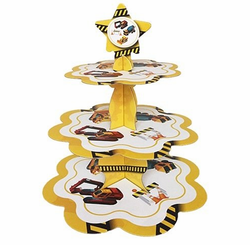 İnşaat Partisi Cupcake Standı - 1