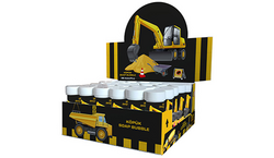 İnşaat Partisi İş Makineleri Köpük Baloncuk 6 Adet - Parti Sürprizi