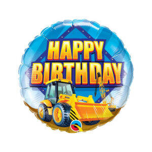 İnşaat Teması Happy Birthday Folyo Balon - 1