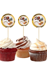 İnşaat Teması Kürdan 20 Li - Parti Sürprizi