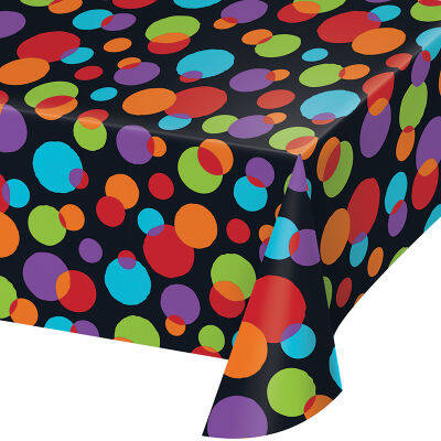 Işıltılı Balonlar Masa Örtüsü 137x259 cm - 1