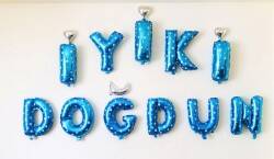 İyi Ki Doğdun Mavi Folyo Balon - 1
