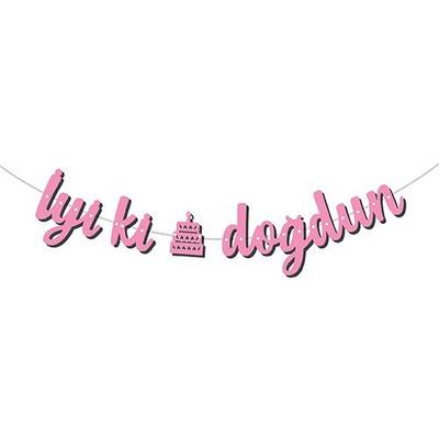 İyi ki Doğdun Pembe Banner - 1