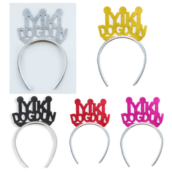 İyi Ki Doğdun Simli Eva 10 Lu Taç - Parti Sürprizi