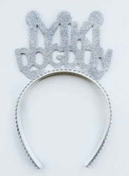 İyi Ki Doğdun Simli Gümüş Taç - Parti Sürprizi