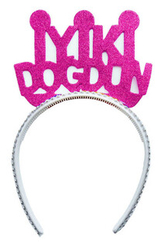 İyi Ki Doğdun Simli Pembe Taç - Parti Sürprizi