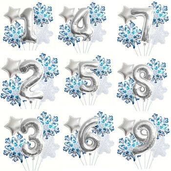 Kartanesi 1 den 9 Rakam Folyo Balon Set - 1