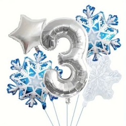 Kartanesi 1 den 9 Rakam Folyo Balon Set - 4