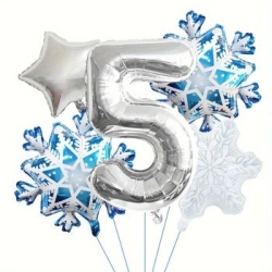 Kartanesi 1 den 9 Rakam Folyo Balon Set - 5