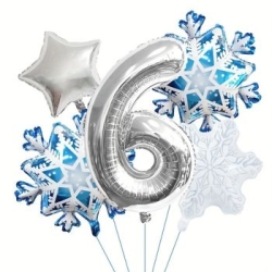 Kartanesi 1 den 9 Rakam Folyo Balon Set - 6