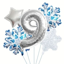 Kartanesi 1 den 9 Rakam Folyo Balon Set - 9