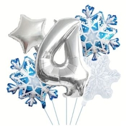 Kartanesi 1 den 9 Rakam Folyo Balon Set - 10