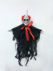 Kırmızı İskelet Dekor Süs 1 Adet - Parti Sürprizi