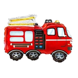 Kırmızı İtfaiye Folyo Balon 1 Adet - Parti Sürprizi