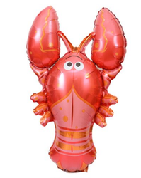 Kırmızı Yengeç Folyo Balon 96 cm - Parti Sürprizi