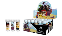 Korsan Teması Hediyelik Köpük Baloncuk 6 Adet - Parti Sürprizi