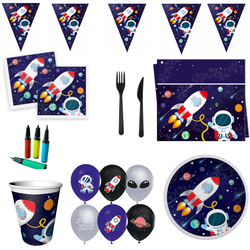 Uzay Teması 16 Kişilik Parti Seti - Parti Sürprizi