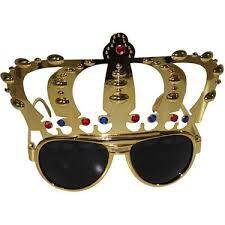 Kral Tacı Gözlük Altın Renk - 1