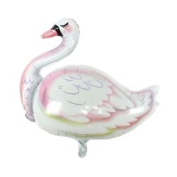 Kuğu Şekilli Folyo Balon 1 Adet - Parti Sürprizi