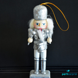 Kurşun Asker Fındıkkıran Gri Davullu 13 Cm - Parti Sürprizi