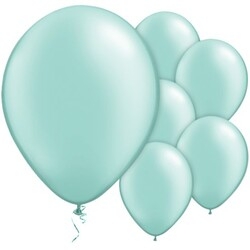 Makaron Mint Yeşili 100 Lü Latex Balon - Parti Sürprizi