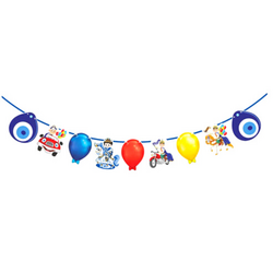 Sünnet Temalı Maşallah Balonlu Banner Set - Parti Sürprizi