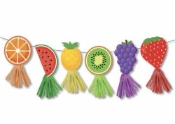 Meyveler Teması Dekoratif Banner Süs - Parti Sürprizi