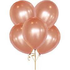 Mirror Krom Gold Küçük Boy 50 Li Latex Balon - 1