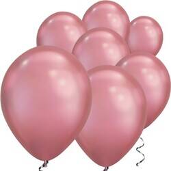 Mirror Krom Rose Gold 50 Li Latex Balon - 1
