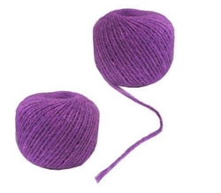 Mor Hasır Jüt İp 100 gr - Parti Sürprizi