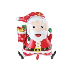 Noel Baba Folyo Balon 1 Adet - Parti Sürprizi