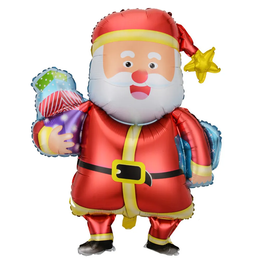 Noel Baba Şekilli Folyo Balon 1 Adet - 1