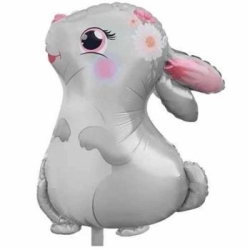 Paskalya Sevimli Tavşan Folyo Balon 1 Adet - Parti Sürprizi