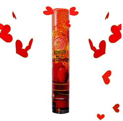 Patlayan Konfeti Kalp 30 Cm - Parti Sürprizi