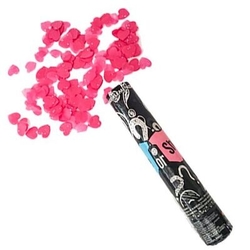 Pembe Cinsiyet Belirleme Patlayan Konfeti 30 cm - Parti Sürprizi