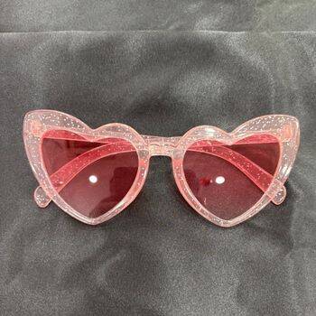 Pembe Kalp Parti Gözlüğü 1 Adet - 1