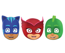 PJ Mask Maske 6 Adet - Parti Sürprizi