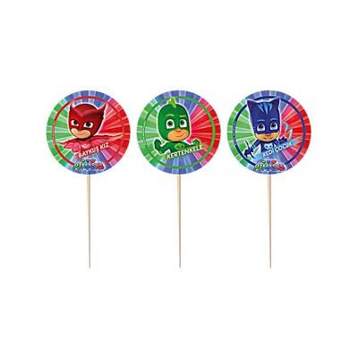 PJ Mask Teması Kürdan 10 Adet - 1
