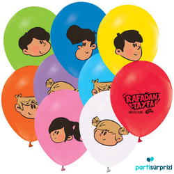 Rafadan Tayfa Latex Balon 100 Adet - Parti Sürprizi
